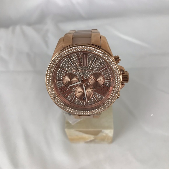 😍ROSE GOLD MK RHINESTONE WATCH 😍 - Picture 2 of 10